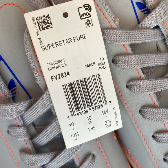 adidas Shoes Adidas Superstar Pure Grey Tokyo Embroidered Katakana Mens Size 5 Fv2834 Poshmark